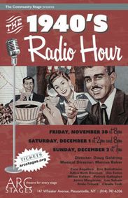 The 1940's Radio Hour show poster