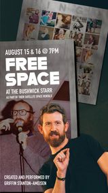Free Space show poster