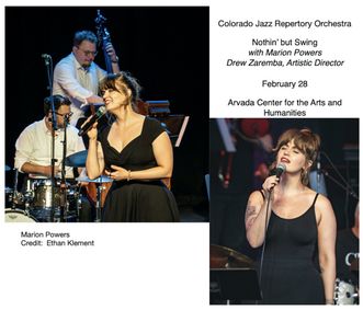 Colorado Jazz Repertory Orchestra Presents Nothin’ but Swing with Marion Powers show poster