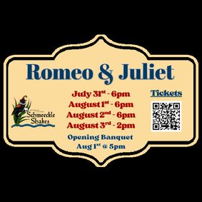 Romeo and Juliet show poster