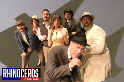 Rhinoceros show poster