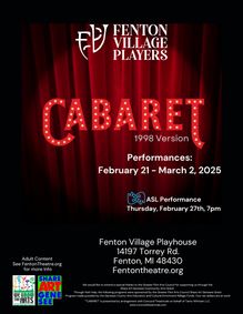 Cabaret (1998 Version) show poster