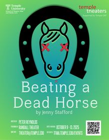 Beating a Dead Horse show poster