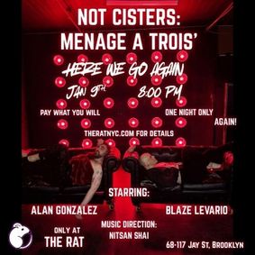 Not Cisters: Menage y Trois: Here We Go Again show poster