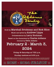 The Addams Family  show poster