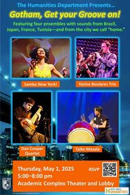 Gotham, Get your Groove on! show poster