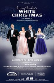 Irving Berlin's White Christmas show poster