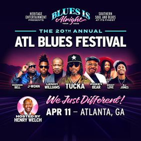 The 20th Annual Atlanta Blues Festival show poster