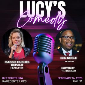 Lucy's Comedy show poster