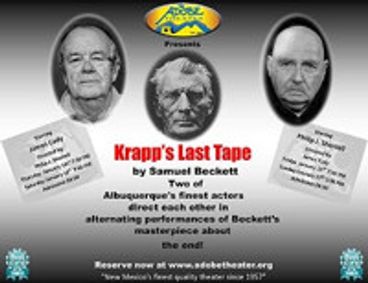 Krapp's Last Tape show poster