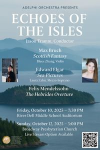 Adelphi Orchestra - Echoes of the Isles in Broadway Logo