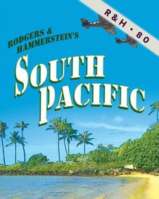 South Pacific show poster
