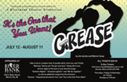 Grease show poster
