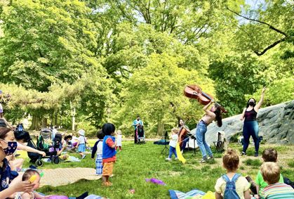 Swing into Summer with Emanu-El at Pier 57 show poster