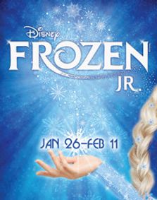 Disney's Frozen JR show poster