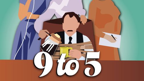 9 to 5 show poster