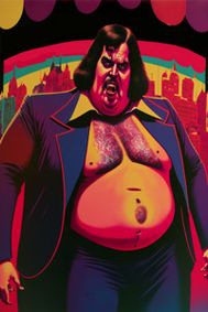 Disco Dracula show poster