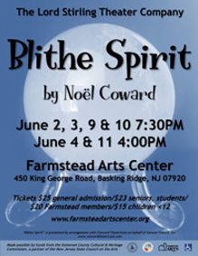 Blithe Spirit show poster