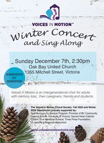 Winter Concert and Sing Along show poster