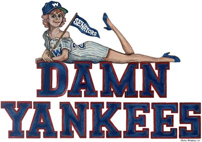 Damn Yankees show poster