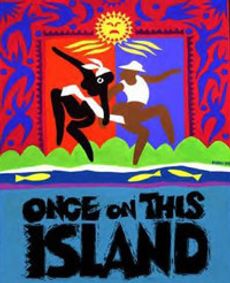 Once on This Island show poster