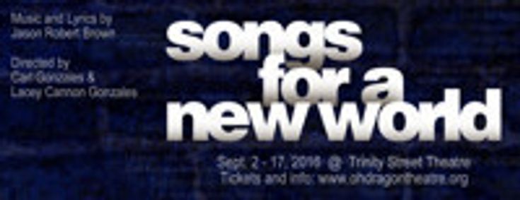 Songs For A New World show poster