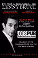 I'm Not A Comedian... I'm Lenny Bruce in Off-Off-Broadway