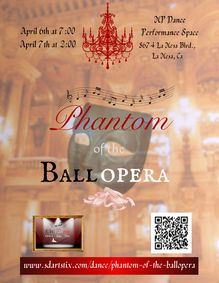 Phantom of the Ballopera show poster