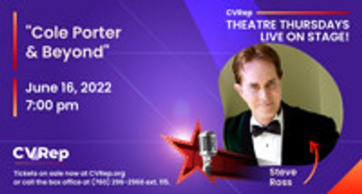 Steve Ross ~ Cole Porter & Beyond show poster