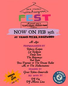 (No More) Wire Hangrrr Fest show poster