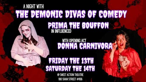 Demonic Divas of Comedy @ Sweet Action Theatre show poster