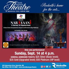 My Me Time Stories presents Narayaani - A Journey to Empowerment show poster
