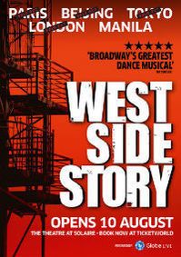 WEST SIDE STORY show poster