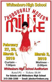 Thoroughly Modern Millie show poster