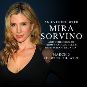 An Evening with Mira Sorvino and Screening of 'Romy and Michele's High School Reunion' show poster