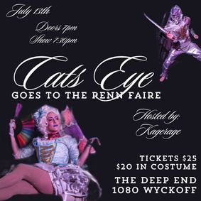 Cats Eye Goes to the Renn Faire  show poster
