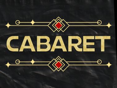 Cabaret show poster
