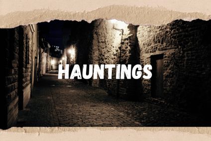 Hauntings show poster