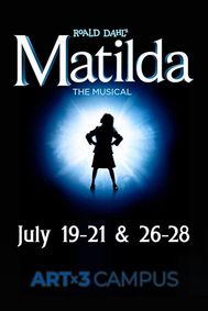 Roald Dahl's Matilda The Musical show poster