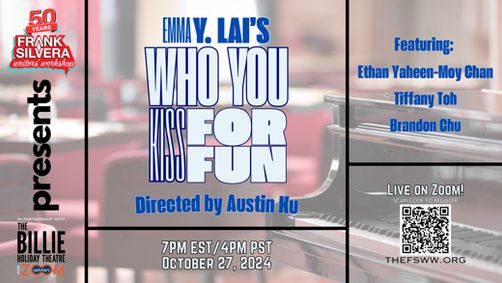 WHO YOU KISS FOR FUN show poster