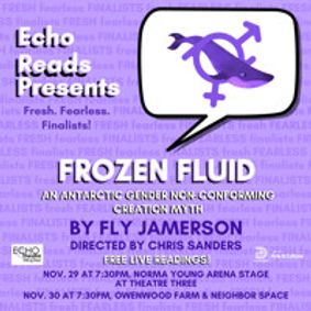 Echo Reads Presents: Frozen Fluid by Fly Jamerson show poster