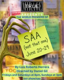 SAA (not that one) show poster