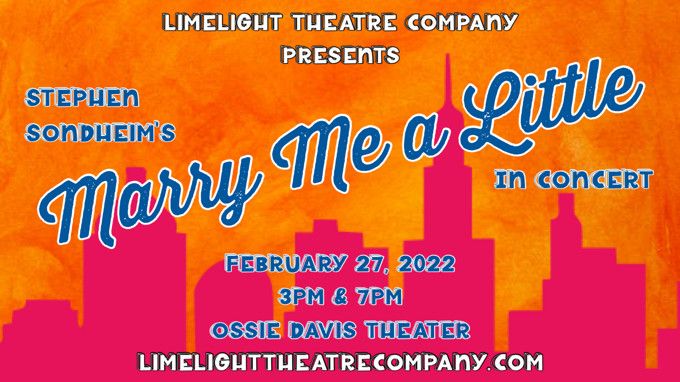 "Marry Me a Little" In Concert