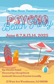 Psycho Beach Party show poster