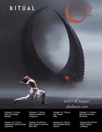 Zikr Dance Ensemble presents 'Ritual' at Boulder's Dairy Arts Center October 3