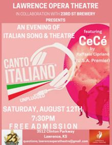Canto Italiano: An Evening of Italian Songs and Arias Featuring Cece show poster