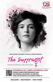 THE SUFFRAGIST show poster