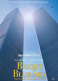 Bright Blue Sky show poster