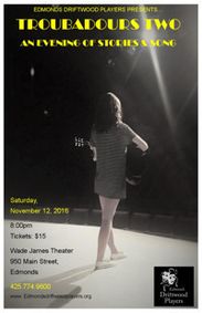 Troubadours Two show poster