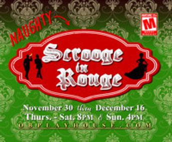 Scrooge In Rouge show poster